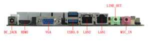 1037U มินิไอทีเอ็กซ์เมนบอร์ด 6COM RS485 LVDS LPT GPIO รองรับเมนบอร์ดอุตสาหกรรมสำหรับคีออสก์และอุปกรณ์การแพทย์ - Product Image 4