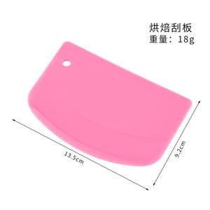 Wholesale Plastic Dough Weight <b>Cutter</b> Cookie <b>Bread</b> Pizza Tools Spatula for Cake Butter Scraper Pastry and Bakery Kitchen - Product Image 2