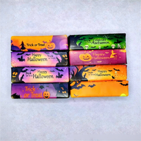 Jouet anti-stress Halloween en PU souple à montée lente, motif citrouille et chauve-souris, cadeau de fête d'Halloween
