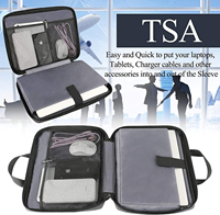 Pochette pour ordinateur portable OEM en nylon multicolore de 15.6 pouces pochette durable pour mallette de transport d'ordinateur professionnel pochette de travail unique bon marché