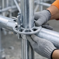 Système d'échafaudage Ringlock multidirectionnel galvanisé pour dalle et façade – Ensemble d'échafaudage pour la construction