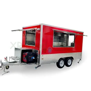 Wholesale Price Fried Chicken Food Carts and Food Trailers Shop 4m Manufacturer Mobile Restaurant Car Restaurant Fruit