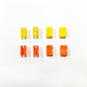 Glissières à clipser personnalisées en HDPE blanc, découpées sur mesure, écologiques, avec boucle latérale scellée, <span class=keywords><strong>fermeture</strong></span> <span class=keywords><strong>éclair</strong></span> étanche de type H - Product Image 1