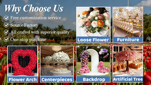 Nieuwe aanwinst Luxe Hoge Kwaliteit 5D Kunstmatige Witte Zijden Rozen Bloembol Groot 60cm Bruiloft Tafeldecoraties - Product Image 5