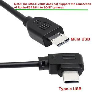 Câble multi-USB Sony pour stabilisateur <span class=keywords><strong>DJI</strong></span> <span class=keywords><strong>Ronin</strong></span>-SC/SC2/RS2/<span class=keywords><strong>RS3</strong></span>/RS4 7, câble de charge et de contrôle de caméra, connexion déclencheur - Product Image 5