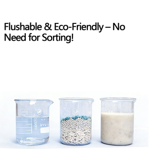 فضلات القطط الفاخرة من التوفو صديقة للبيئة وقابلة للتدفق في المرحاض 6 لتر مزيج من التوفو وفول الصويا لفضلات القطط - Product Image 4