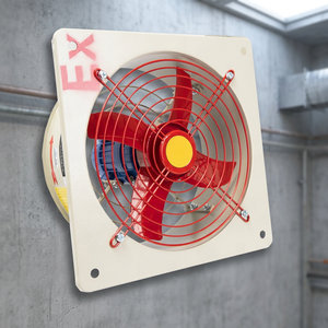 SYMBANG-Ventilador de escape de motor a prueba de explosiones, 220 W, 380V, 180 V, CA, W, montado en la pared, 1 año de garantía - Product Image 2