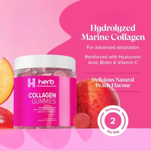 OEM/ODM Private Label Collagen <b>Gummies</b> Supplement Skin Whitening Hydration Glutathione Collagen Gummy - Product Image 2