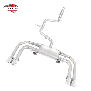 Tubo de <span class=keywords><strong>Escape</strong></span> de acero inoxidable de rendimiento, accesorios de tubo de válvula electrónica para Coche para <span class=keywords><strong>Audi</strong></span> <span class=keywords><strong>A3</strong></span> 8V 1,4 T 1,8 T 2,0 T Catback - Product Image 2