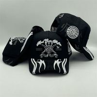 Casquette de baseball originale pour homme à 5 panneaux avec visière incurvée, El Mago Rude Awakening, Gorras Rude Awakening, Image