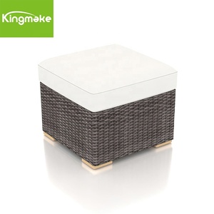 Kingmake Ensemble de canapés de jardin de loisirs d'extérieur d'excellente qualité Mobilier d'extérieur en rotin moderne imperméable - Product Image 5
