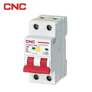 High Quality YCB9LE-80M Series 6ka ELCB 2 4 Poles Elcb 80a Earth Leakage Circuit Breaker With Good Price