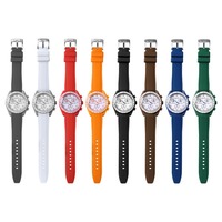Forwelleny Hommes Femmes Extrémité Incurvée Plongée Caoutchouc Sport Montre Bracelet 22 20mm Bracelet De Montre En Silicone Souple