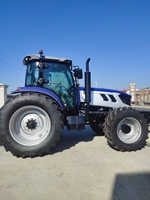 Heißer Verkauf: 4WD Allrad-Farmtraktor 4x4 220PS 240PS 260PS – Hydrauliktraktoren für die Landwirtschaft mit Frontlader, Heckbagger und Motorpumpe