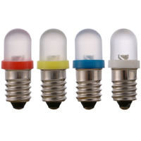 1w E10 ampoule de lampe de poche E10 ampoule Led E10 lampe indicateur Led Miniature Mini voyant lumineux 4.5v 4v 12v 3v-240v
