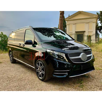 Kit carrosserie sport de haute qualité pour Mercedes Classe V W639 à W447, style restylé, nécessitant découpe complète, pièces modifiées.