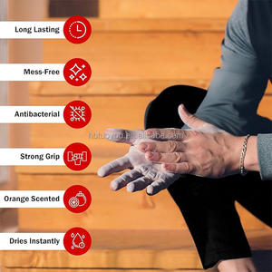 บล็อกชอล์กสีขาวสำหรับยกน้ำหนักบล็อกชอล์กสำหรับยิมมือคาร์บอนสีขาวโลโก้ที่กำหนดเอง - Product Image 6