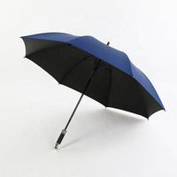 Parapluie de golf moderne en gros, grand format, coupe-vent, style Rolls Royce, haute qualité, impression de logo personnalisé, diamètre 120 cm