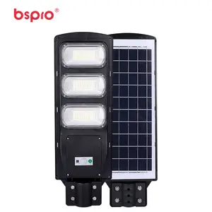 Bspro กึ่งยูเอฟโอรายการราคา180วัตต์ขับเคลื่อนแบบบูรณาการไฟกลางแจ้งนำไฟถนนพลังงานแสงอาทิตย์สำหรับมังกรมาร์ท