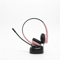 Scorpion Wireless untuk Headset Mono 5.3 Kontrol Suara Satu Sisi ENC Peredam Kebisingan Nyaman Dipakai Panggilan HD untuk Bisnis