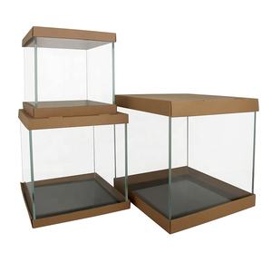 <span class=keywords><strong>Aquarium</strong></span> en verre transparent sans bord de <span class=keywords><strong>5</strong></span> gallons, kit pour crevettes et plantes vivantes - Product Image 2