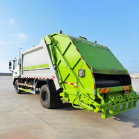 Camion benne compacteur de déchets 4x2 avec boîte de vitesses manuelle, pour l'exploitation minière et le compactage lourd, vente en gros d'usine