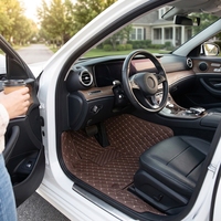Karpet Mobil Kulit Anti-Slip 3D 2-Piece Custom Fit Grosir - Karpet Mobil Mewah Tahan Air Semua Musim untuk Jetta