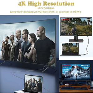 Câble USB 3.1 type C vers Mini DP 4K 60Hz pour écran de cinéma LED <span class=keywords><strong>Apple</strong></span> pour applications de moniteur - Product Image 3