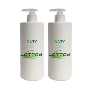 OEM/ODM 200ml 300ml Beige Shampoo Body Wash Conditioner with Pump Head Silkscreen Printed Plastic Bottle