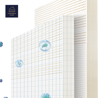 Matelas Véritable en Latex de Caoutchouc Naturel 15 cm Convertible pour Usage Domestique, Scolaire et Hospitalier, Importé de Thaïlande, Meuble de Lit