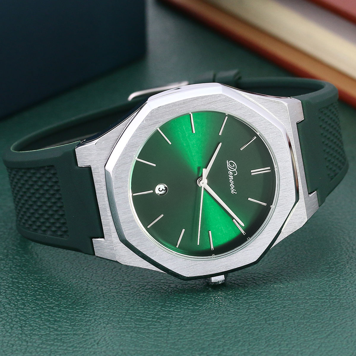 Primus Automatik Herrenuhr Automatik Silber Einfache Herrenuhr