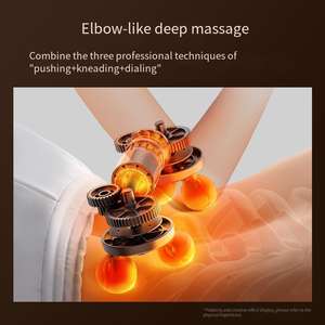 Massageador de Cintura SIAASOO W4, Almofada de Massagem para Escritório para Ombros, Pernas, Costas e Coluna Cervical com Compressão Quente - Product Image 3