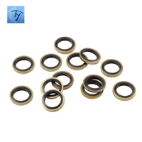 Joint d'étanchéité métallique auto-centrant personnalisé, type Dowty, pour raccord de vidange d'huile, fabrication OEM industrielle