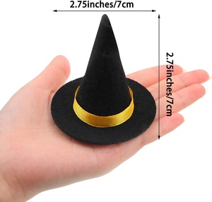 Halloween Party Accessories <strong>Pumpkin</strong> Spider Witch Mini Hat <strong>Headband</strong> Children's Hairdressing Hair Band - Product Image 3