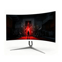 Moniteur de jeu incurvé 24 pouces QHD 1920*1080, résolution 180 Hz, 2800R, 3 ms, base fixe