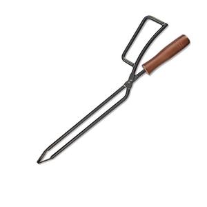BARBECUE <span class=keywords><strong>Pince</strong></span> À charbon Cheminée Pinces <span class=keywords><strong>Bois</strong></span> Pinces Avec Manche en <span class=keywords><strong>bois</strong></span> - Product Image 2