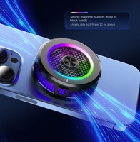 Enfriador de Teléfono Semiconductor TEC de 3 Velocidades, Magnético/Con Clip, Luz RGB, Enfriamiento Rápido para iPhone, Android, E-Sports