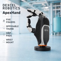Main robotique Dexterous DexcelRobotics ApexHand, IA embarquée, pour la recherche sur robots humanoïdes, fournisseur