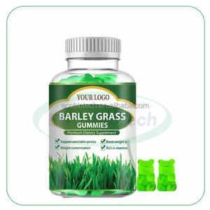 Ausreson Barley Grass Gummies OEM Suplemento Vitamina C Dietética Orgánica Barley Grass Gummies - Product Image 1
