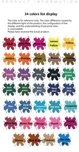 Osbang Factory OEM 34 colores 10g <span class=keywords><strong>Tie</strong></span> <span class=keywords><strong>Dye</strong></span> en polvo Tye <span class=keywords><strong>Dye</strong></span> <span class=keywords><strong>kit</strong></span> para adultos y niños Art and Craft <span class=keywords><strong>Kit</strong></span> para ropa camiseta tela - Product Image 3