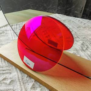 Nuove <span class=keywords><strong>Lenti</strong></span> Ottiche HMC 1.56 <span class=keywords><strong>con</strong></span> <span class=keywords><strong>Filtro</strong></span> UV 580, Monofocali <span class=keywords><strong>con</strong></span> Rivestimento <span class=keywords><strong>Blu</strong></span> e Colore Bianco - Product Image 3