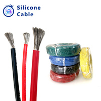 Cables Eléctricos de Alta Temperatura 1awg 2 4 6 8 10 12 14 16 18 20 22 24 26 28awg, Cable de Silicona con Certificación
