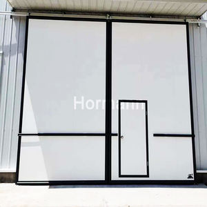 <span class=keywords><strong>Puerta</strong></span> especial de <span class=keywords><strong>dos</strong></span> puertas correderas, tablero de color de doble cara, material de relleno de aislamiento, almacén y taller - Product Image 5