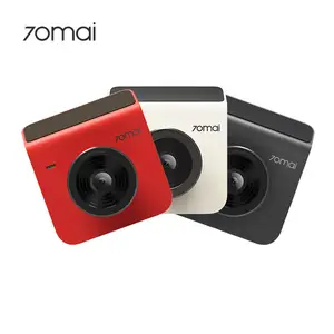 70mai A400 داش كاميرا سيارة فيديو مشغل ديفيدي داش كاميرا الجبهة و الخلفية 4k حلقة تسجيل داش كاميرا