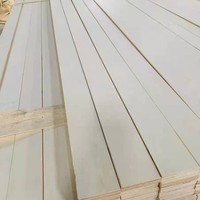Planche de support de lit en bois massif antidérapante de 2 pouces, lattes durables pour cadre de lit plateforme