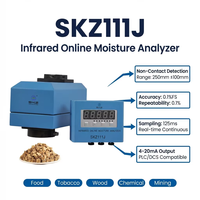 Analyseur d'humidité en ligne sans contact SKZ111J, contrôle en temps réel de l'humidité des produits pour le bois, le papier et les matériaux de construction