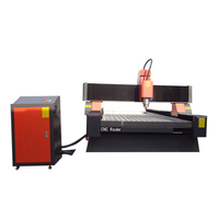 Máquina de Pulir y Cortar Orificios para Fregaderos de Encimera de Mármol y Granito 1325 / Máquina de Grabado y Tallado de Piedra con Router CNC