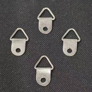 Silver Triangle <b>Hook</b> Medium Size Single Hole Eye Slip <b>Hook</b> For Photo Frame Wall Hanging Hardware Accessory - Product Image 2