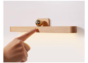 <span class=keywords><strong>Lampe</strong></span> <span class=keywords><strong>miroir</strong></span> magnétique en bois-<span class=keywords><strong>Lampe</strong></span> <span class=keywords><strong>de</strong></span> courtoisie LED rechargeable USB C avec lumière chaude à intensité variable 3 températures <span class=keywords><strong>de</strong></span> couleur - Product Image 6