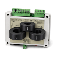 Compteur électrique multifonction triphasé haute tension 1-380V AC 1-200A 3000V isolé RS485 Modbus RTU